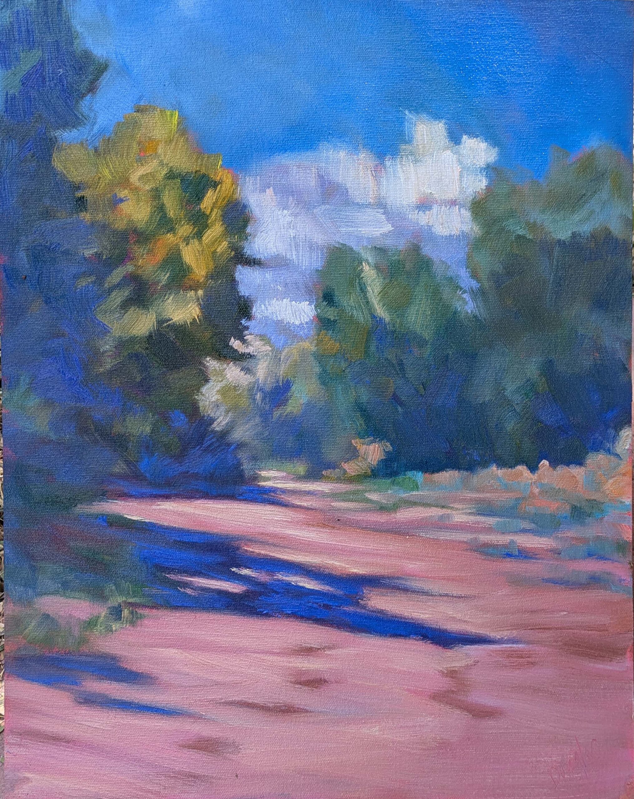 Reflecting on my Arizona landscape paintings