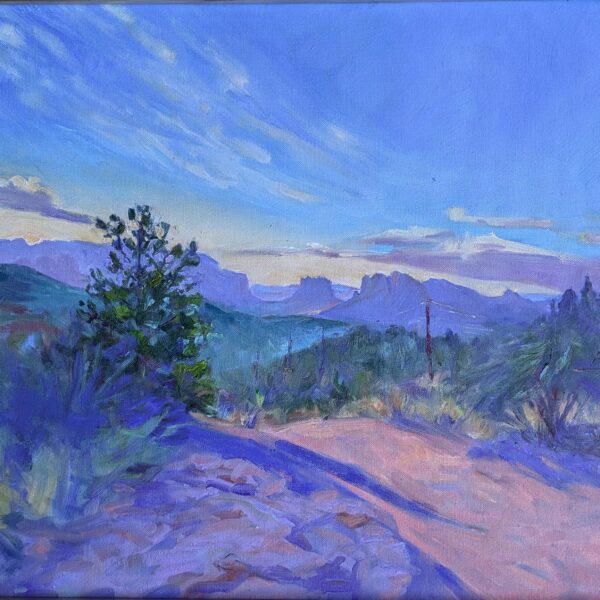 What I painted in Sedona, Arizona